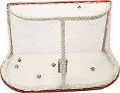 Сетка хоккей Д=2,2мм, яч. 40*40, цвет белый/зеленый. Для ворот  1.25*1.85*1.30м