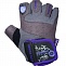 Перчатки для фитнеса женские ПС 2560 серо-фиолетовые в Хабаровске - «Спорт-М»