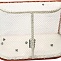 Сетка хоккей Д=2,6мм, яч. 40х40, размер 1,25х1,85х1,30м в Хабаровске - «Спорт-М»