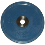 Диск обрезиненный Евро - Классик – 20 кг - цветной MB-PltCE-20
