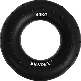 Кистевой эспандер Bradex 40 кг массажный черный