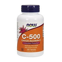 NOW C-500 Calcium Ascorbate 100 caps