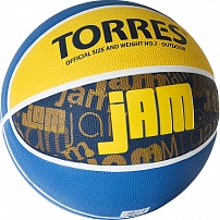 Мяч баскетбольный TORRES Jam, размер 7