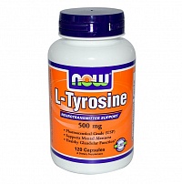 NOW L-Tyrosine 500 мг 60 капс